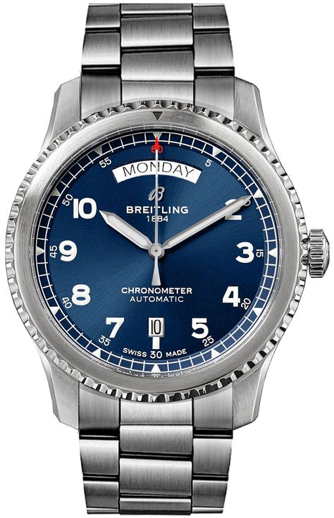 breitling navitimer aviator 8 day date|Breitling Navitimer price guide.